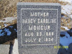 Nancy Caroline <I>Jolley</I> Moncur 