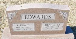 Henrietta A. <I>DeFrieze</I> Edwards 