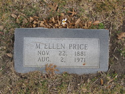 Mary Ellen <I>Westbrook</I> Price 