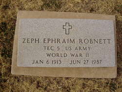 Zeph Ephriam Robnett 