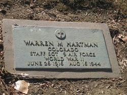 SSGT Warren M. Hartman 