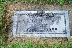 Margaret <I>Rose</I> Baer 