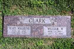 Mary Maurine <I>Adams</I> Clark 