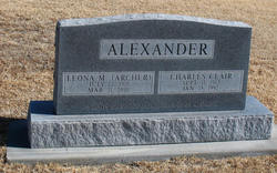 Leona May <I>Archer</I> Alexander 