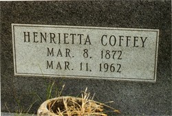Henrietta <I>Blevins</I> Coffey 