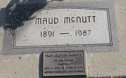 Lula Maud <I>Watts</I> McNutt 