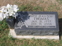 Joyce Jean <I>Osby</I> Thomas 