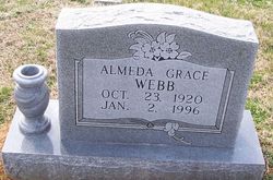 Almeda Grace <I>Raulston</I> Webb 