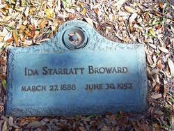 Ida Gertrude <I>Starratt</I> Broward 
