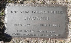 June Veda <I>Lambson</I> Diamanti 