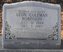 Leon Coleman Robinson 