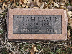 Ella May <I>Seetin</I> Hamlin 