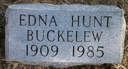 Edna <I>Hunt</I> Buckelew 
