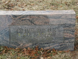 Olive W. <I>Holcomb</I> Silk 