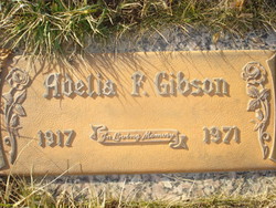 Adelia F Gibson 