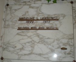 Madeline Lydia <I>Rankin</I> Lawrence 