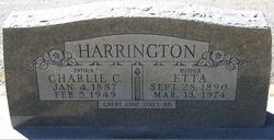 Martha Etta <I>Brown</I> Harrington 