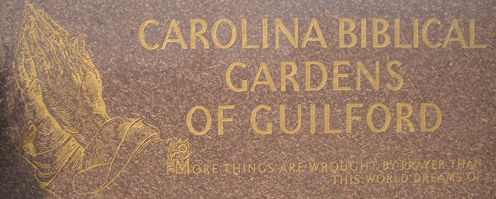 Carolina Biblical Gardens of Guilford