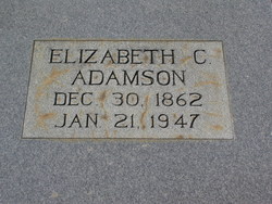 Elizabeth Caroline <I>O'Neal</I> Adamson 