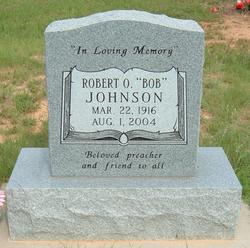 Rev Robert Otis “Bob” Johnson 