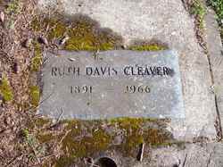 Ruth <I>Davis</I> Cleaver 