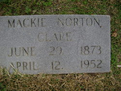 Mackie <I>Norton</I> Clare 