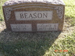 Elvira Elizabeth “Lizzie” <I>Parish</I> Beason 