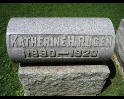 Katherine Eva <I>Haupt</I> Rugen 