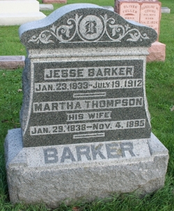 Martha <I>Thompson</I> Barker 