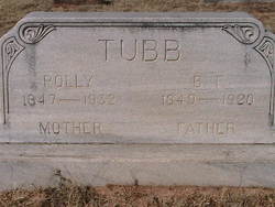Mary Polly <I>Whitman</I> Tubb 