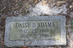 Daisy Delana <I>Hillyer</I> Adams 