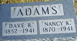 Nancy Katherine <I>Butler</I> Adams 