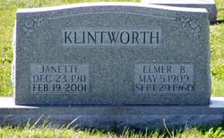 Janette <I>Howk</I> Klintworth 