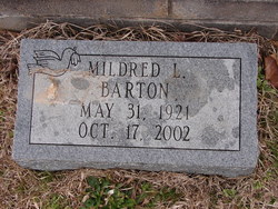 Mildred Louise <I>Tucker</I> Barton 