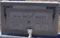 Dr Oran Bright “Red” Bailey 