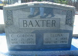 Leona <I>Cole</I> Baxter 