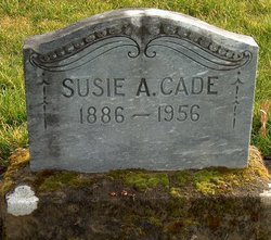 Susie A <I>Ballard</I> Cade 