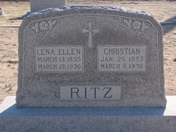 Lena Ellen <I>Fiedler</I> Ritz 
