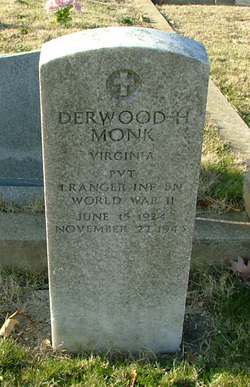 PVT Derwood H. Monk 