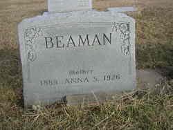 Anna <I>Shoup</I> Beaman 