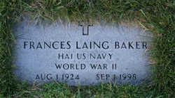 Frances Laing <I>Lawler</I> Baker 