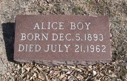 Alice <I>Malone</I> Boy 
