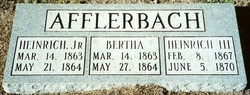 Heinrich Afflerbach Jr.