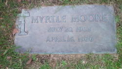Myrtle F <I>Etier</I> Moore 