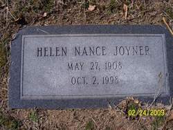 Mary Helen <I>Nance</I> Joyner 