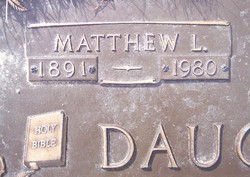 Matthew Lou Daugherty Jr.