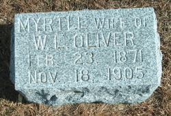 Susan Myrtle <I>Lyon</I> Oliver 