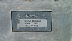 Norma Gwendolyn <I>Wyman</I> Hardy 