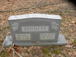 Mary <I>Boyd</I> Bennett 