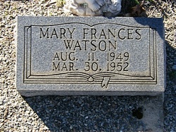 Mary Frances Watson 